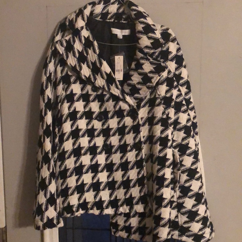 Black and white Jacket